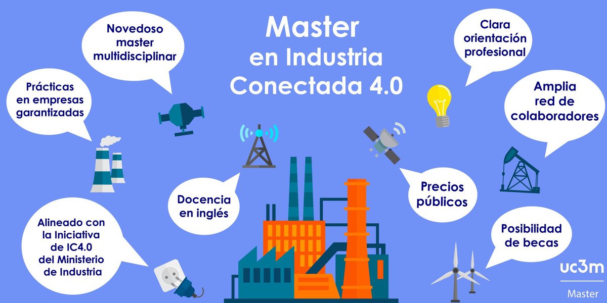 La Universidad Carlos III de Madrid (UC3M) lanza un Máster en Industria Conectada 4.0