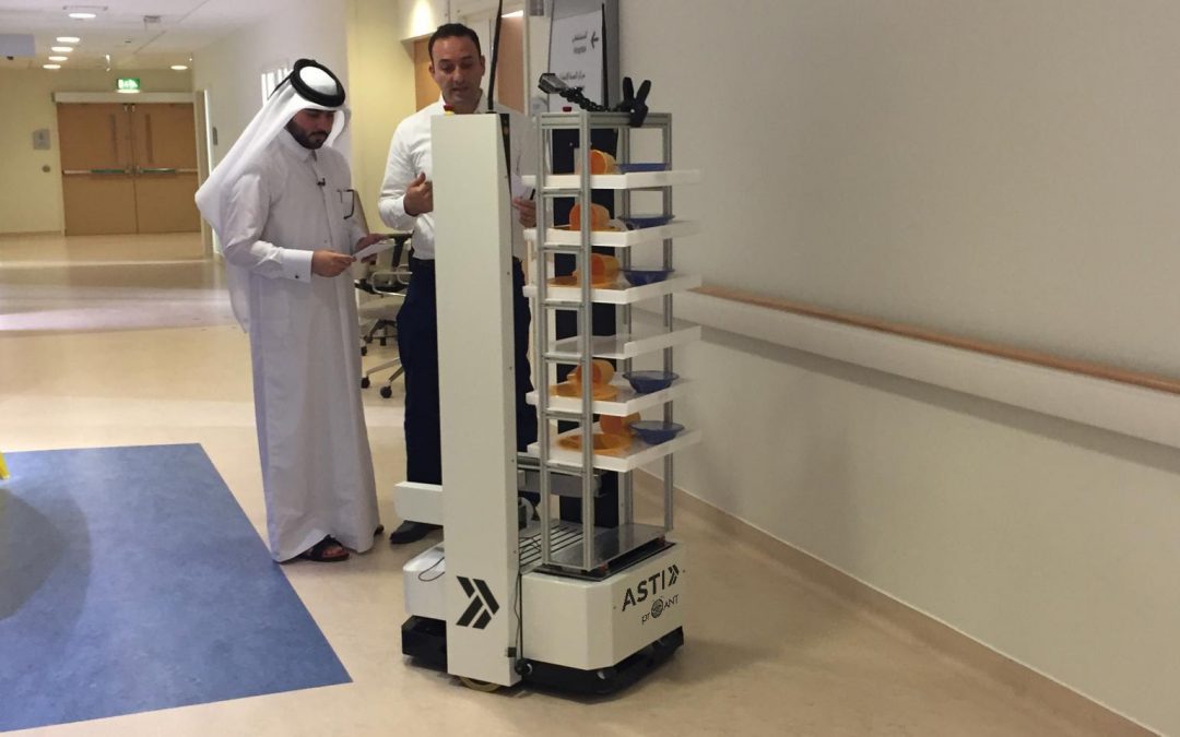 ASTI Mobile Robotics e InSystems crean un robot de asistencia para el personal sanitario en los hospitales