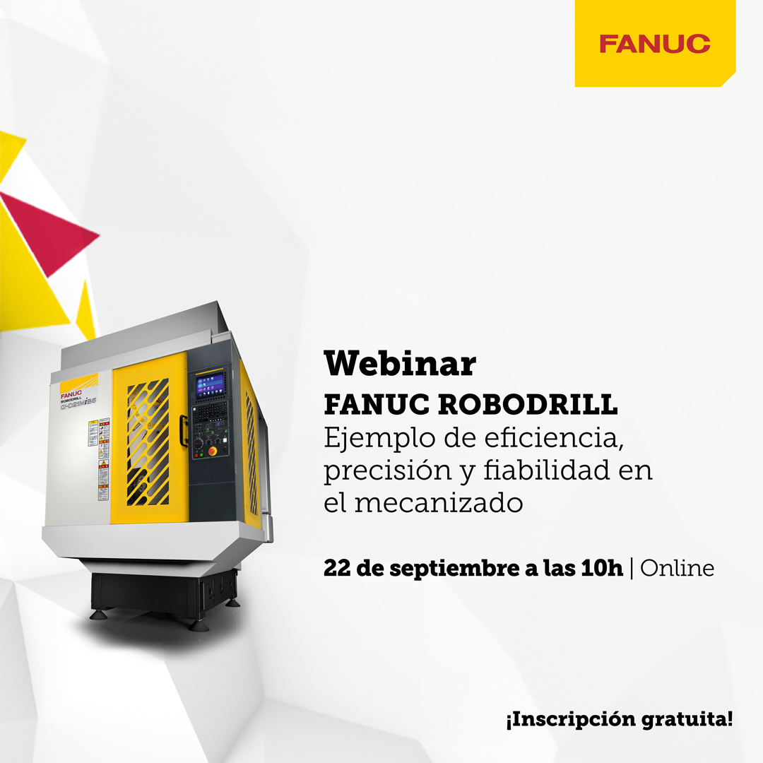 FANUC continúa con su programa de webinars que comenzó en abril