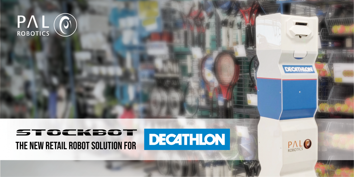 Decathlon chooses PAL Robotics’ StockBot to deploy across stores worldwide