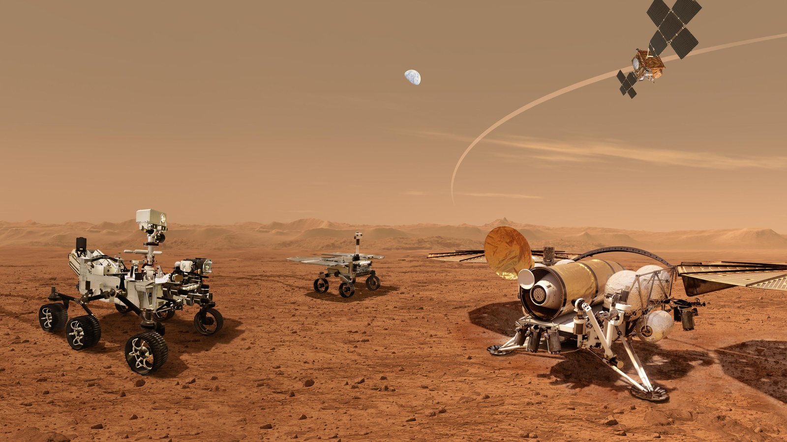 GMV aporta varios sistemas al brazo del vehículo robótico de superficie del programa Mars Sample Return