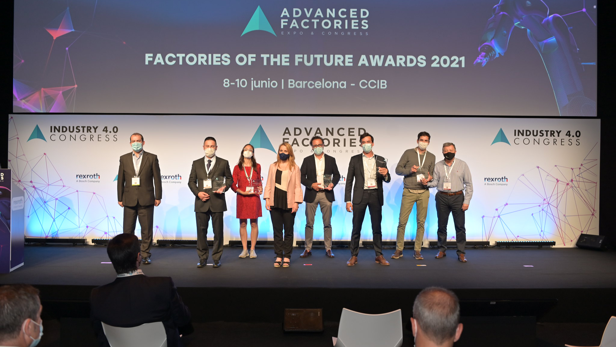 Los Factories of the Future Awards 2022 premian la apuesta por la automatización, la Inteligencia Artificial y la sostenibilidad en la industria