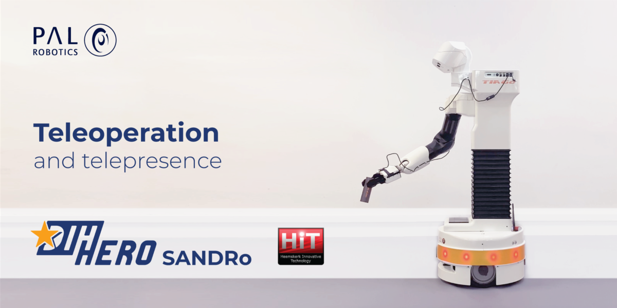 Robot assistance, teleoperation and telepresence in project SANDRo