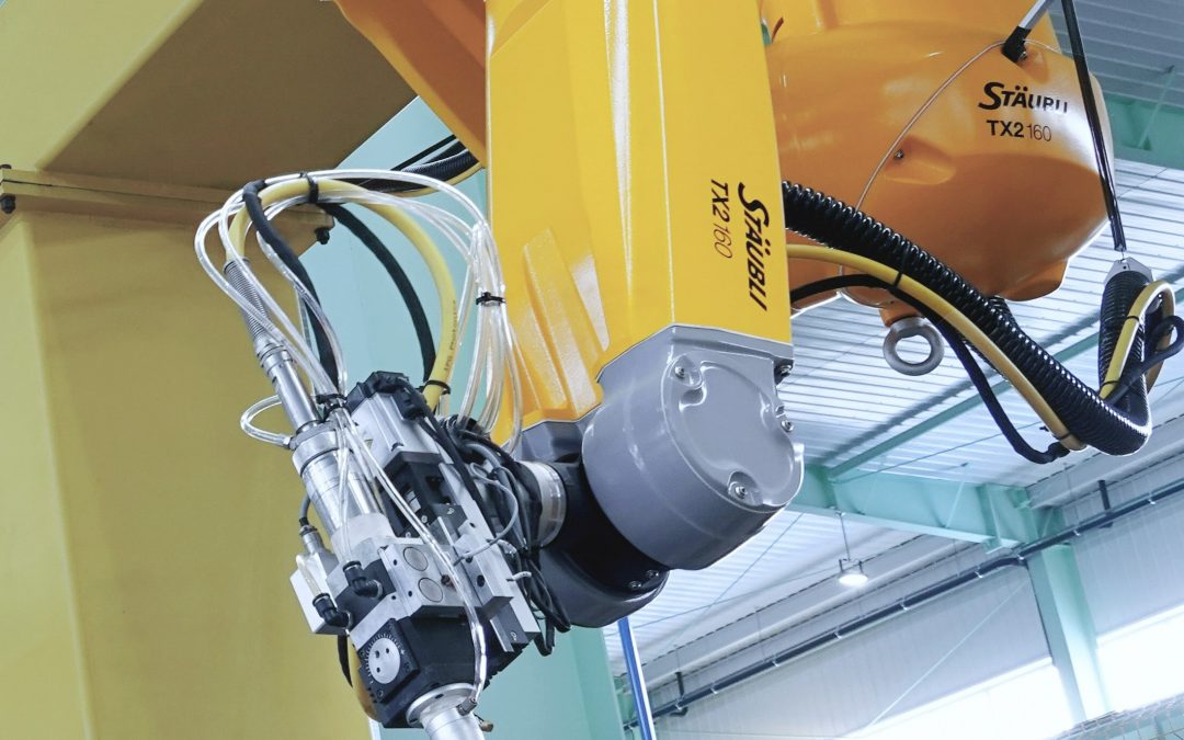 Stäubli lanzará el nuevo TX2-160 HDP para el corte laser en Automatica 2022