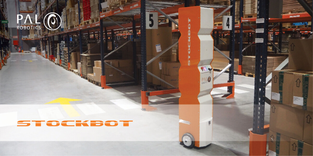 Robot StockBot RFID para control de inventario en su almacén