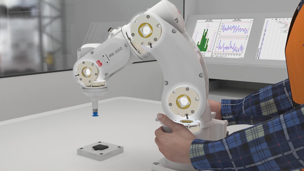 ABB presenta el robot industrial más pequeño con una carga y una precisión líderes en su clase