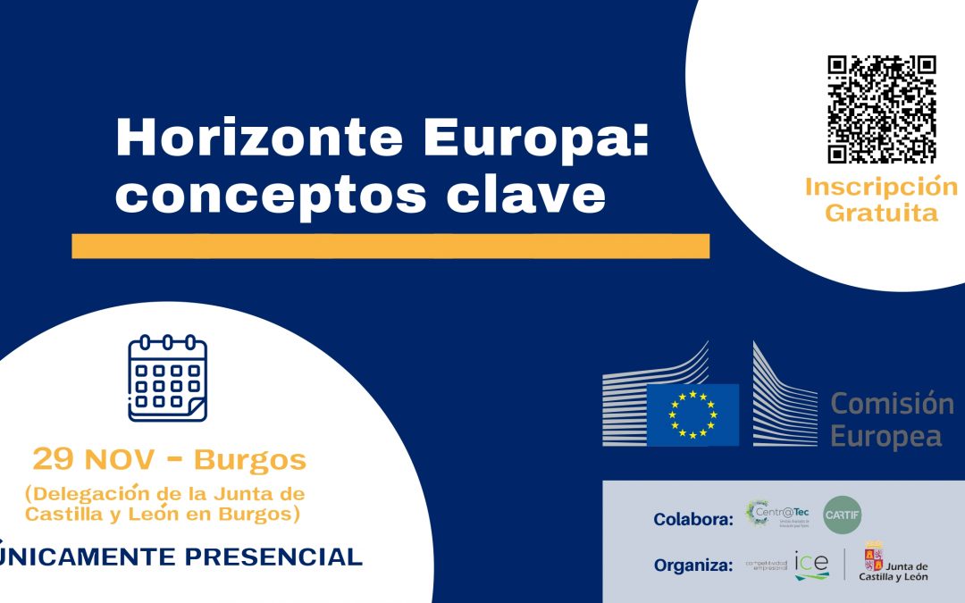 CARTIF organiza mañana una jornada sobre el programa de financiación europea Horizonte Europa en Burgos