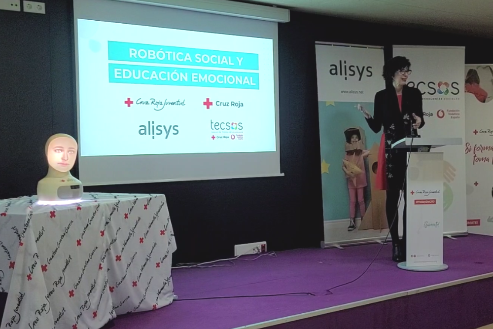 Salud y educación emocional: un nuevo proyecto de robótica social de Alisys, Tecsos y Cruz Roja