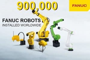 FANUC celebra la cifra de 900,000 robots instalados en el mundo