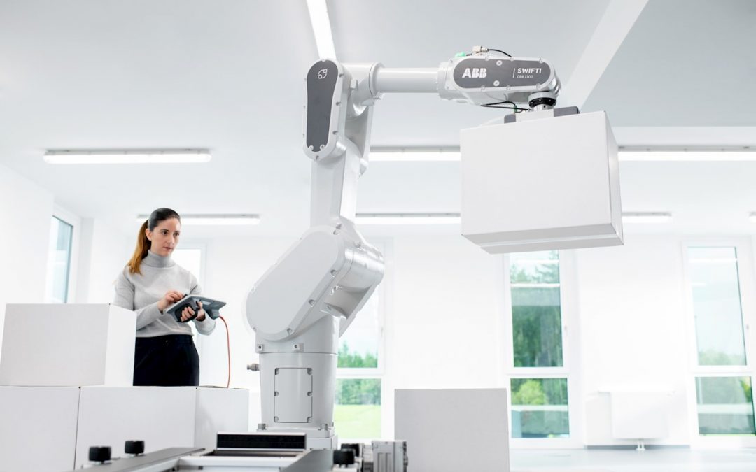 El nuevo cobot industrial SWIFTI™ de ABB ofrece velocidad, precisión y seguridad líderes en su clase