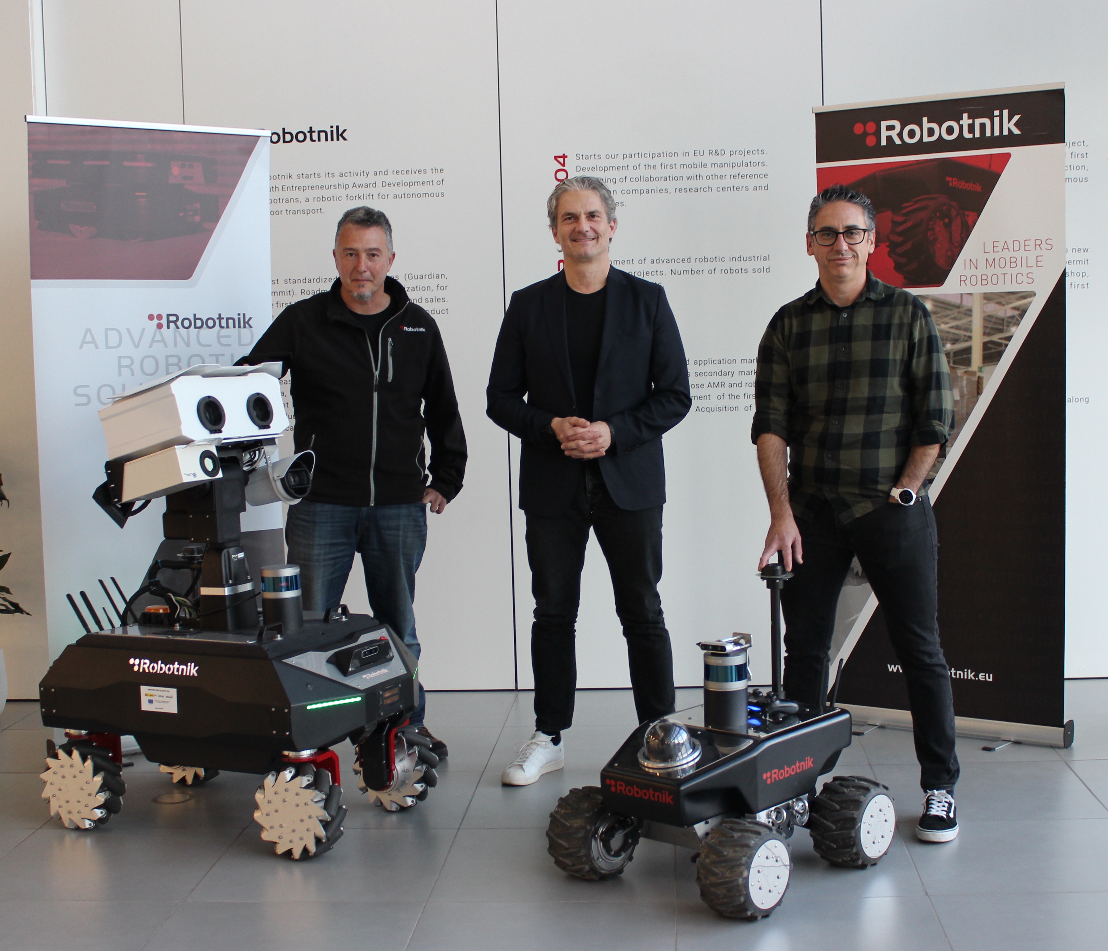 Robotnik Automation S.L.L. entra a formar parte de United Robotics Group, ecosistema de líderes europeos en robótica