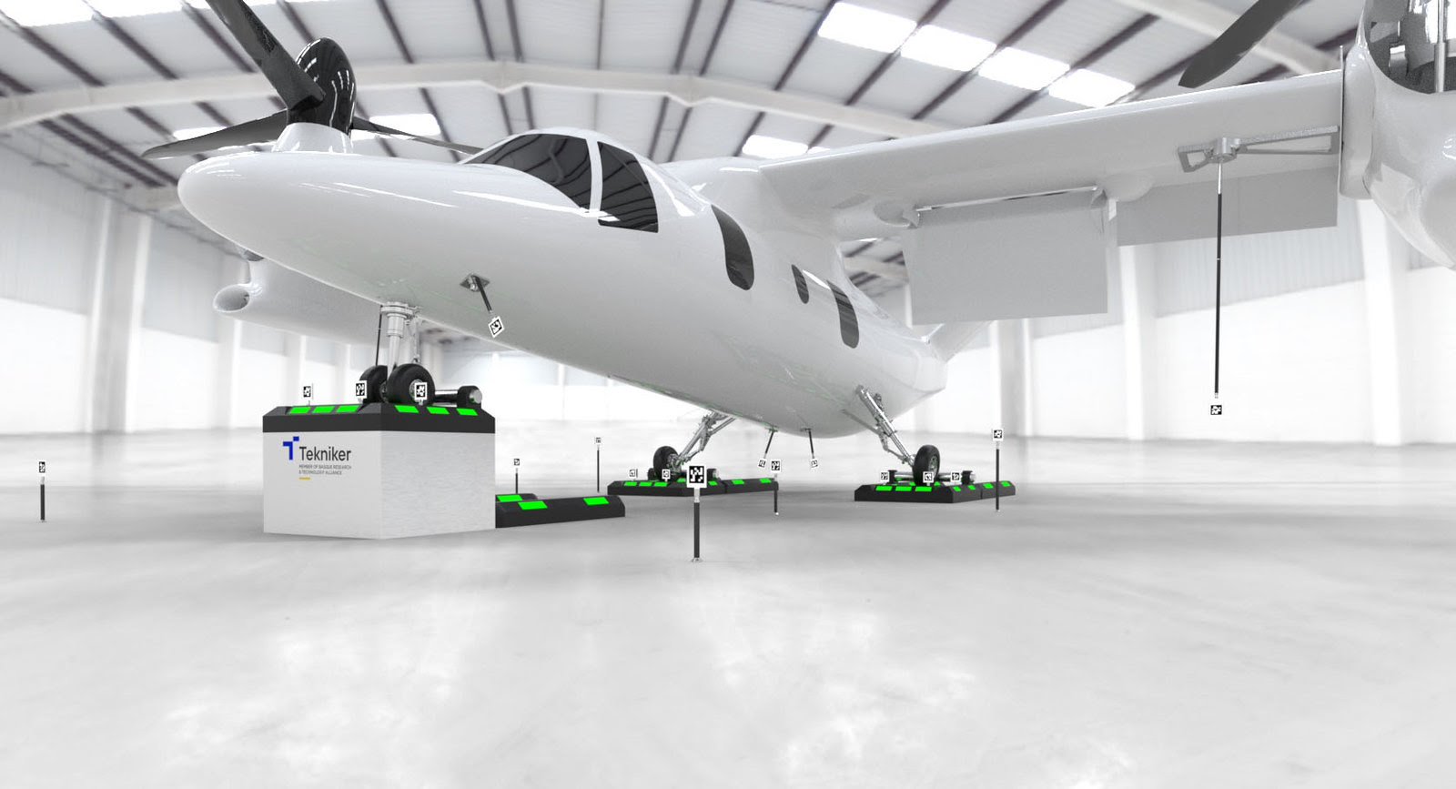 Mediciones en 3D para mejorar la eficiencia y sostenibilidad de las aeronaves