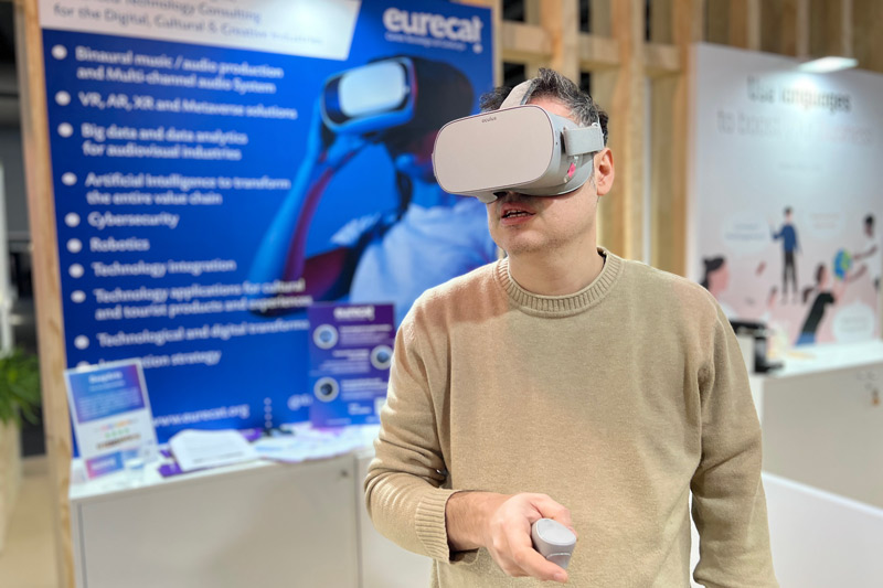 Eurecat crea una herramienta con Inteligencia Artificial para potenciar la experiencia en la realidad virtual