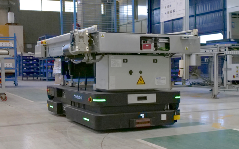 Usos de robots para el transporte