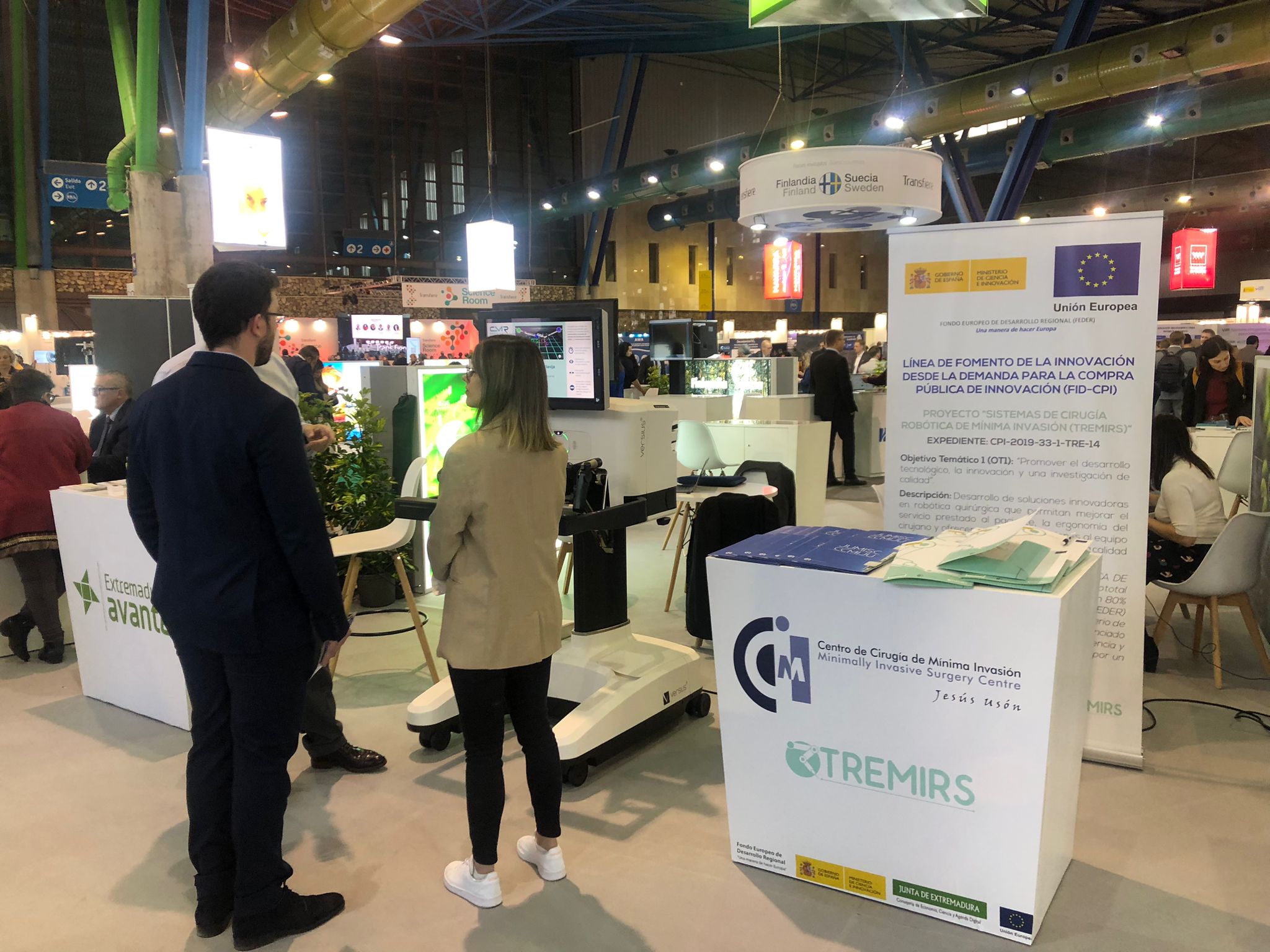 Presentación del proyecto TREMIRS en el Foro Transfiere de Málaga