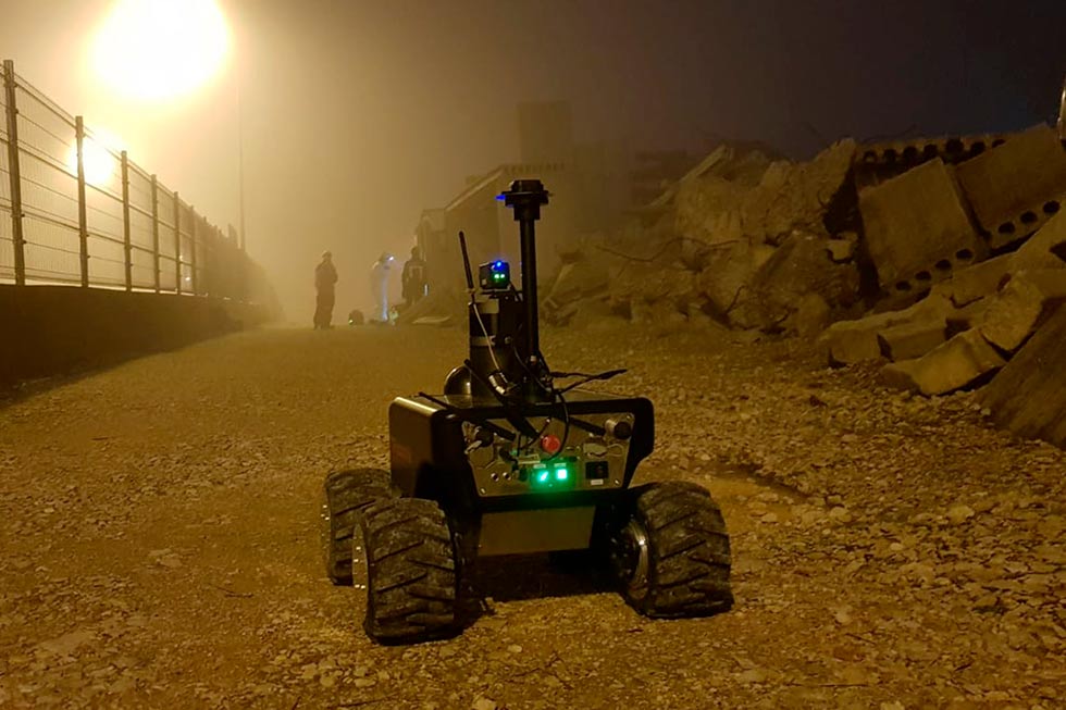 Uso de robots en entornos peligrosos