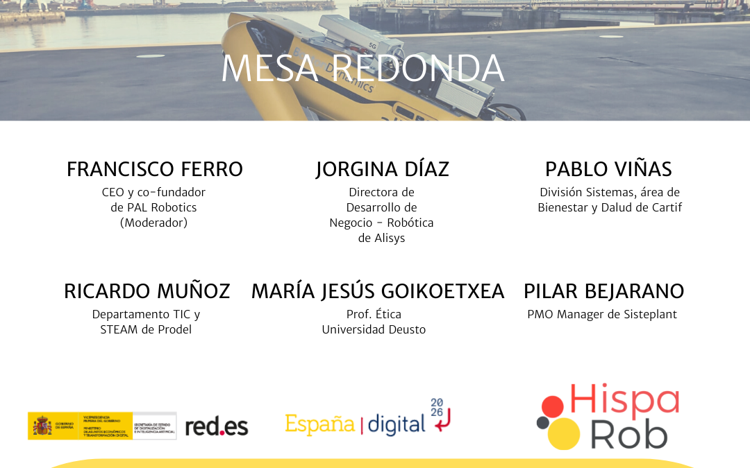 HispaRob colabora en el Pabellón de España del Mobile World Congress participando en la mesa «Usos de robótica innovadores para la industria y la sociedad»