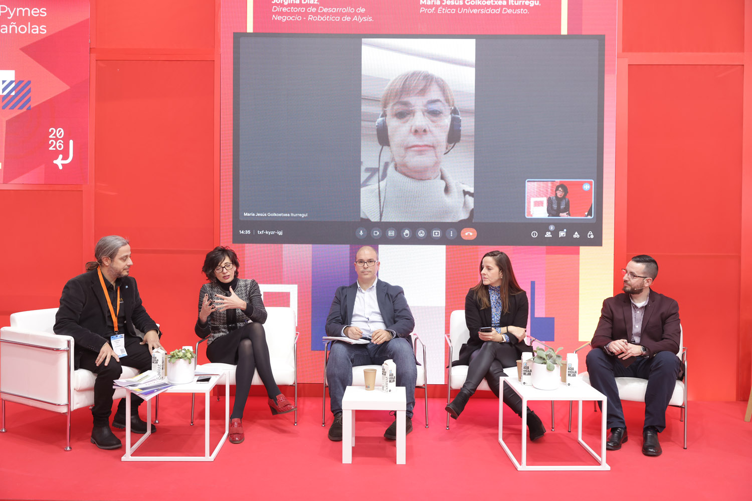 HispaRob participa en el Pabellón de España del MWC23 gracias a la colaboración con Red.es