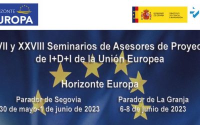 Abierta la preinscripción para dos nuevas ediciones del Seminario de Asesores de Proyectos de I+D+I de la UE – Horizonte Europa