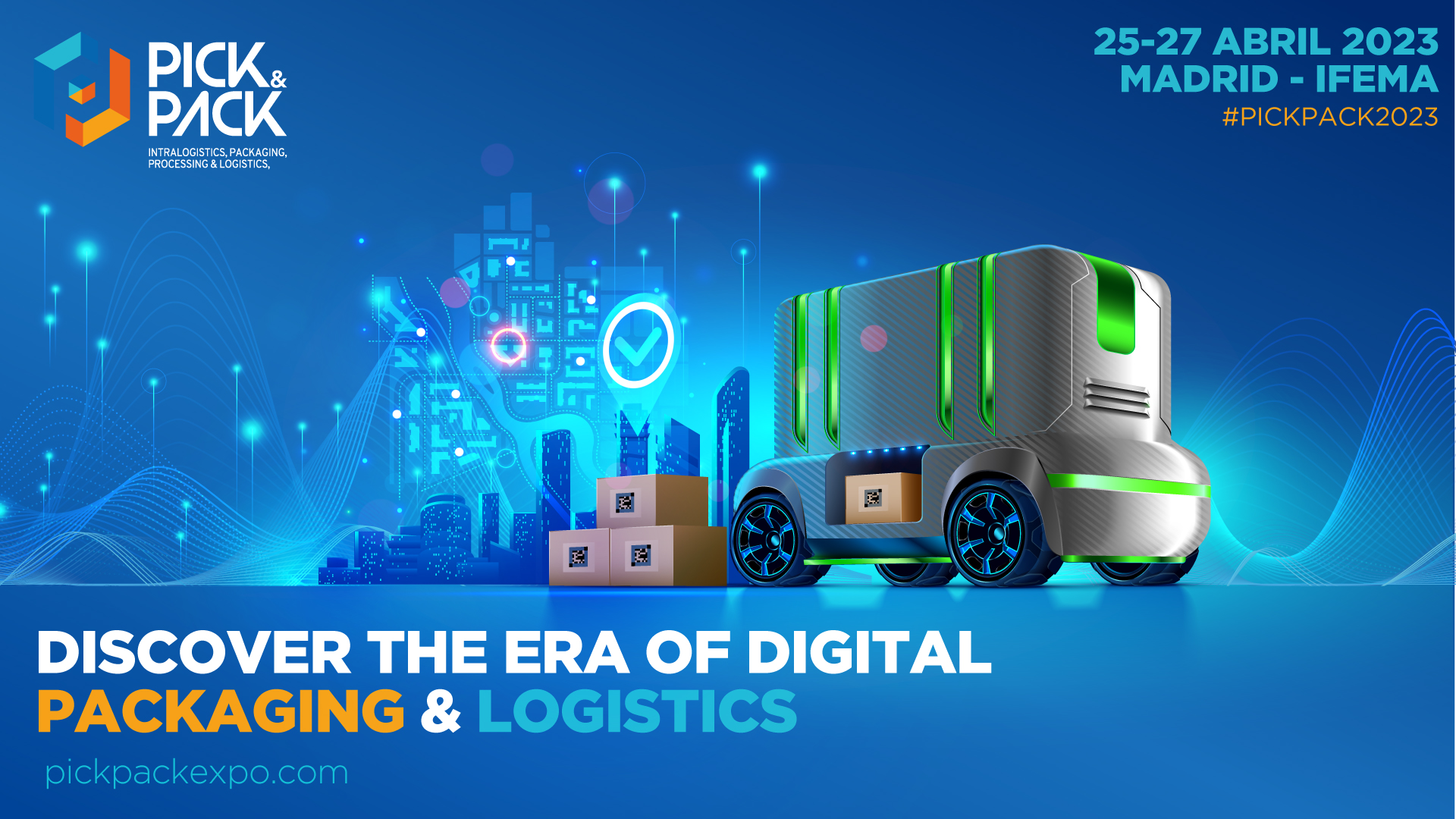 Más de 6.000 profesionales industriales descubrirán en Pick&Pack 2023 la revolución digital y sostenible de la logística, intralogística y packaging