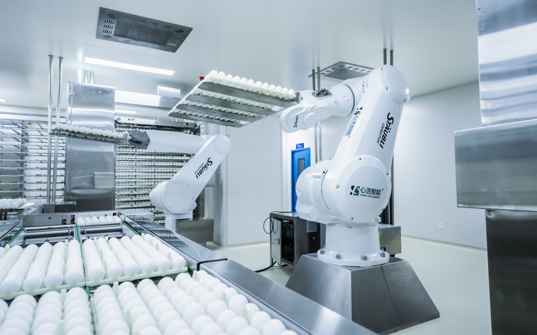 Robots Stäubli para creación de vacunas