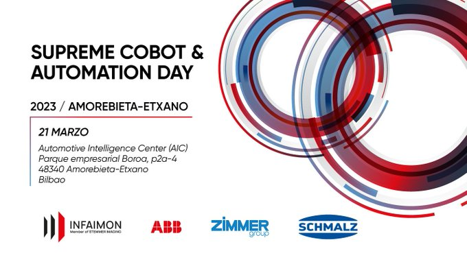 SUPREME COBOT & AUTOMATION DAY: El evento colaborativo y abierto que reúne lo mejor de la robótica y la visión artificial llega al País Vasco