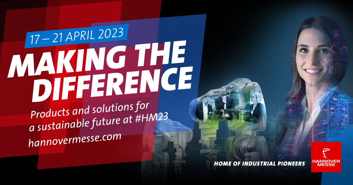 ¡Formen parte de HANNOVER MESSE 2023!