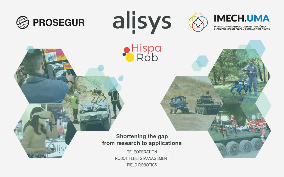 HispaRob estará presente en la feria TECNOSEC + DRONExpo junto con Alisys, Prosegur y la Universidad de Málaga