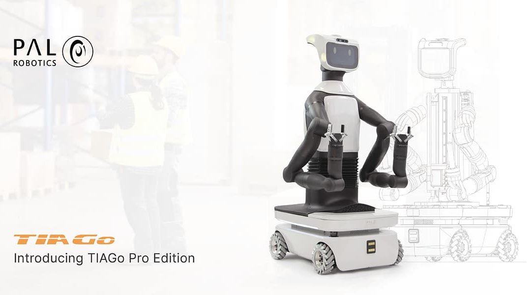 Ready to meet you! Introducing TIAGo Pro Edition: our most advanced mobile manipulator