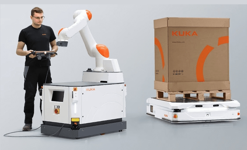 KUKA amplía su oferta AMR con la plataforma móvil KMP 1500P
