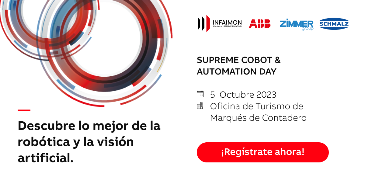 III SUPREME COBOT & AUTOMATION DAY El evento colaborativo y abierto que reúne lo mejor de la robótica y la visión artificial llega a Sevilla