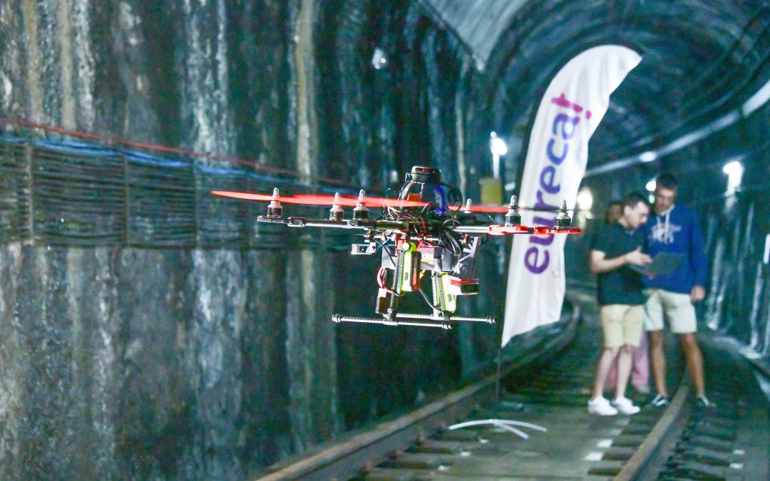 Investigadores de siete países europeos ponen a prueba en Sabadell sus desarrollos en materia de inspección con drones