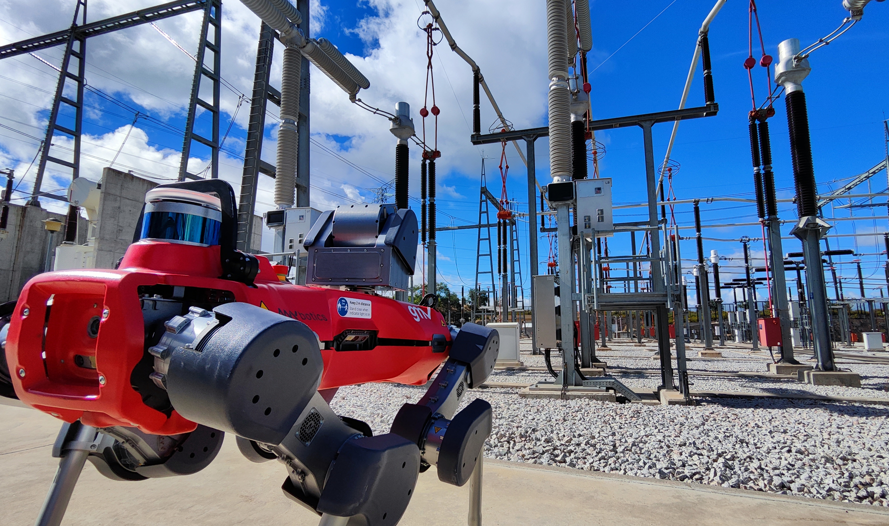 GMV transforma la inspección de subestaciones eléctricas a través de robótica autónoma
