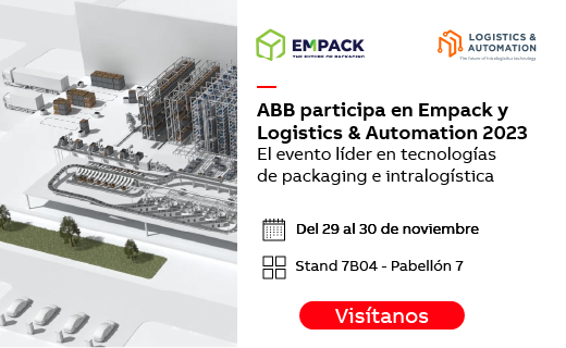 ABB muestra en Empack y Logistics & Automation 2023 la última tecnología para transformar la automatización del packaging y la intralogística