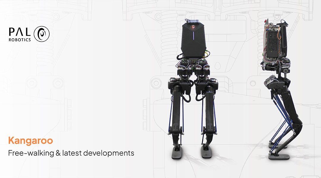 Robot Kangaroo camina libremente gracias a los últimos avances en software y hardware