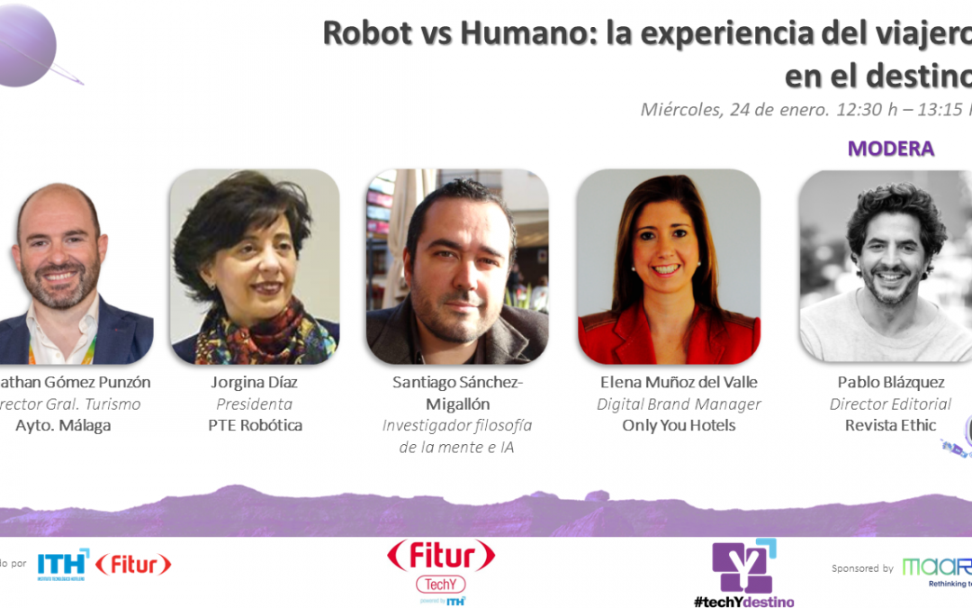 Mesa redonda Robot vs. Humano: la experiencia del viajero en el destino