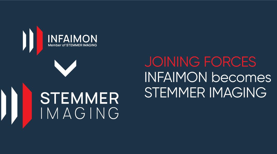INFAIMON se convierte en STEMMER IMAGING – Avanzamos conjuntamente al siguiente nivel