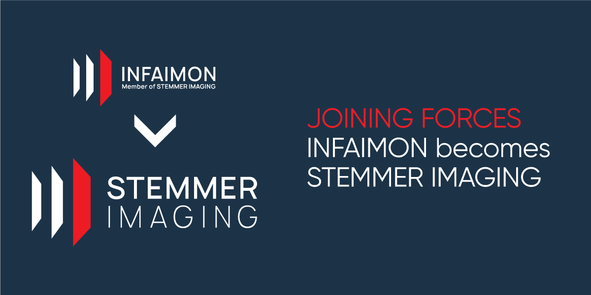 INFAIMON se convierte en STEMMER IMAGING – Avanzamos conjuntamente al siguiente nivel