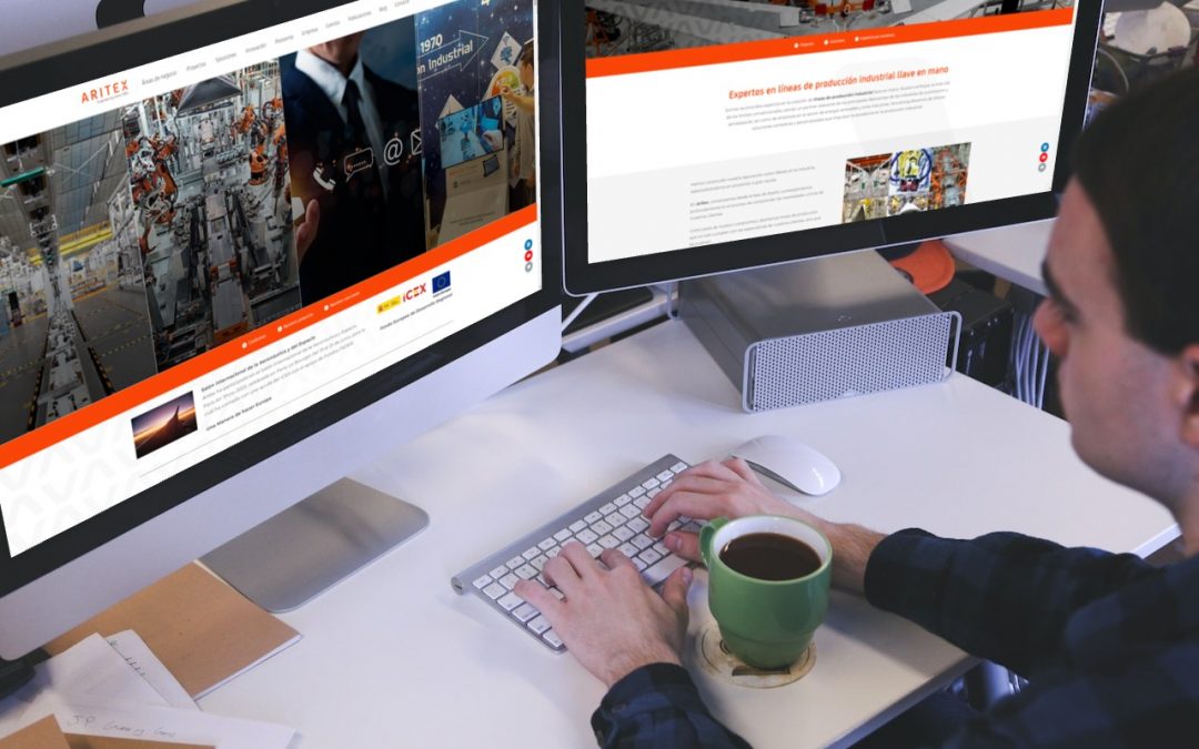 Grupo Aritex presenta una nueva web para reforzar su presencia en la industria 4.0
