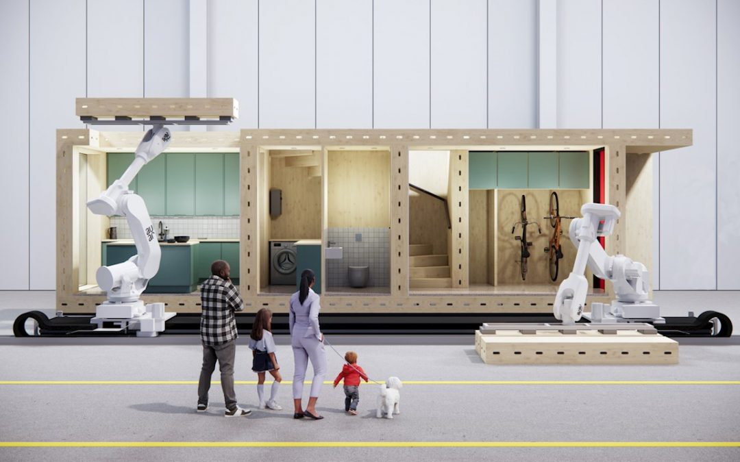 ABB Robotics se asocia con una start- up tecnológica innovadora para ofrecer viviendas sostenibles y asequibles