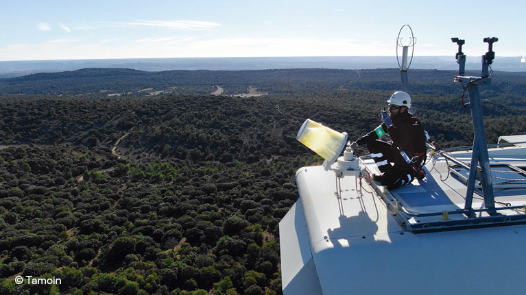 Un nuevo asistente digital para optimizar el mantenimiento de los parques eólicos