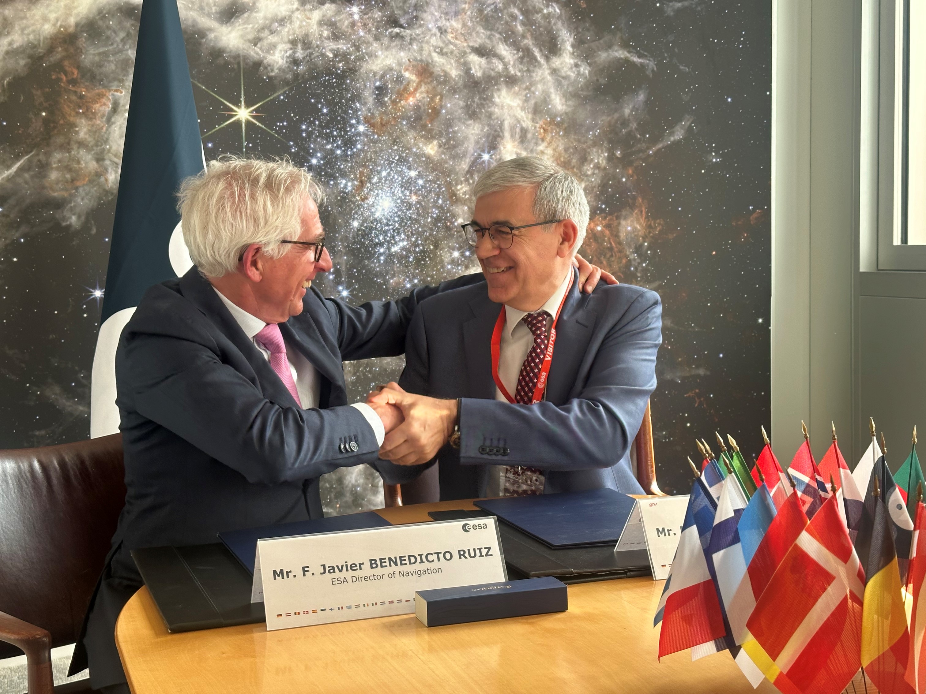 GMV liderará la misión de demostración en órbita LEO PNT de la Agencia Espacial Europea