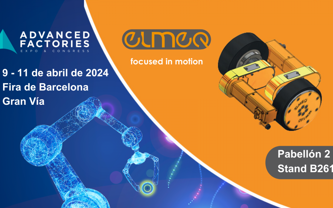 Elmeq presentará en Advanced Factories MARS, su nuevo servicio para acelerar los proyectos de AGV y AMR