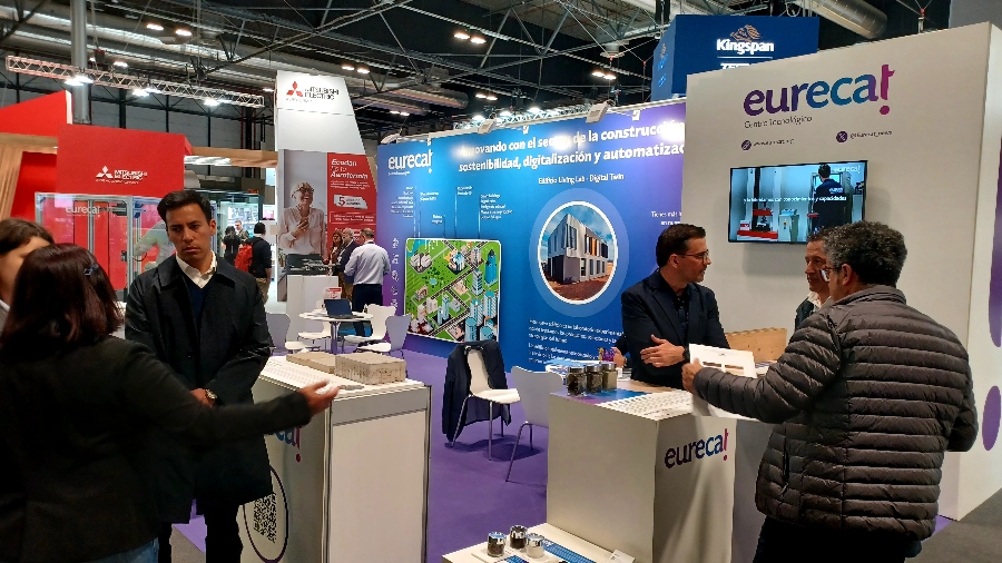 Gemelos digitales, robótica y captura de CO2, entre las innovaciones de Eurecat para la descarbonización y digitalización de la construcción