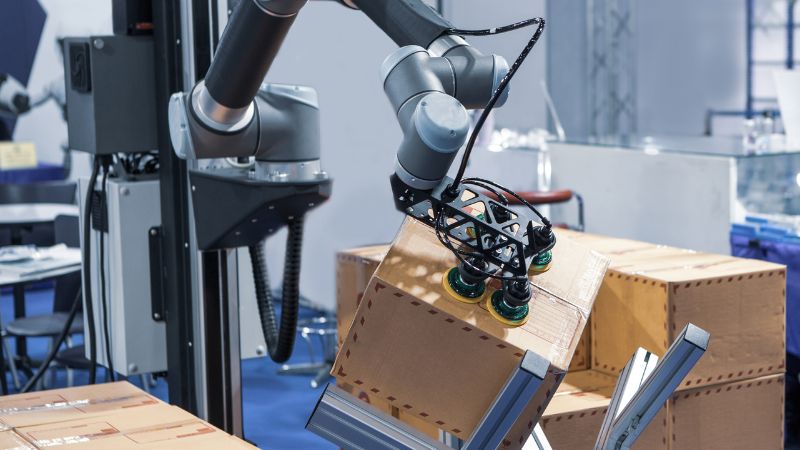 Soluciones de paletizado y despaletizado para robótica industrial y colaborativa