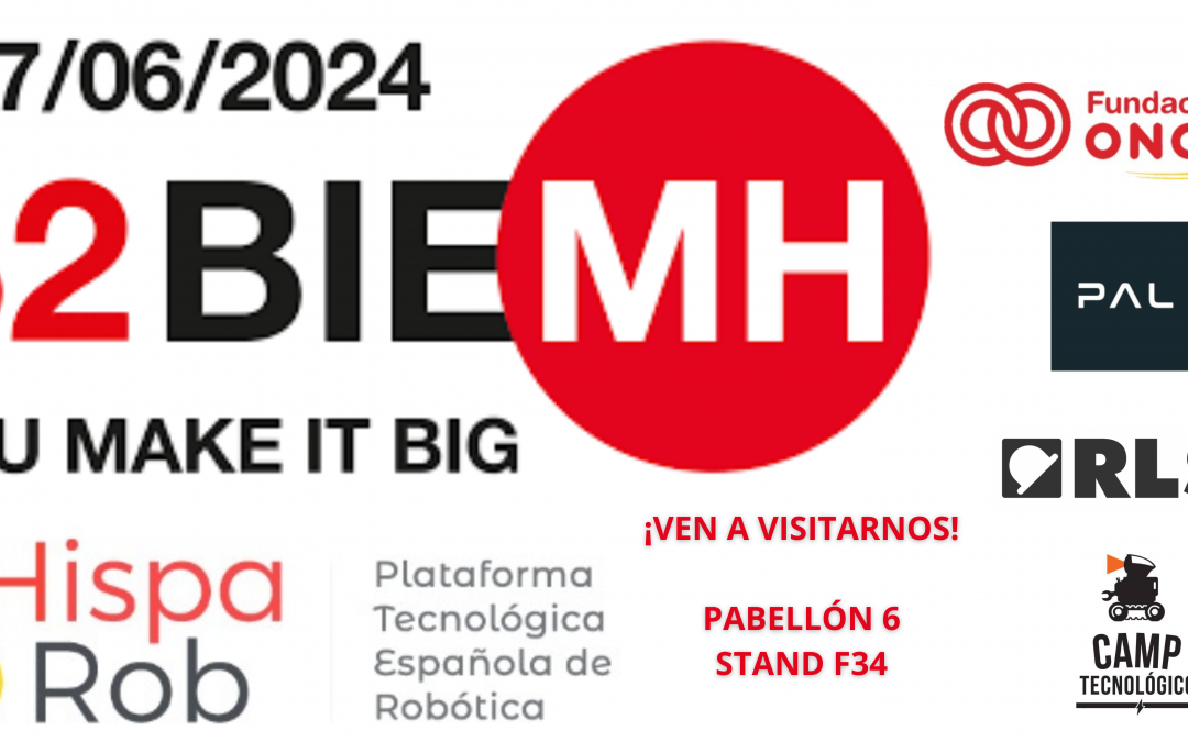 HispaRob participará en un stand conjunto con algunos de sus socios en la feria Bienal Internacional Máquina de Herramienta