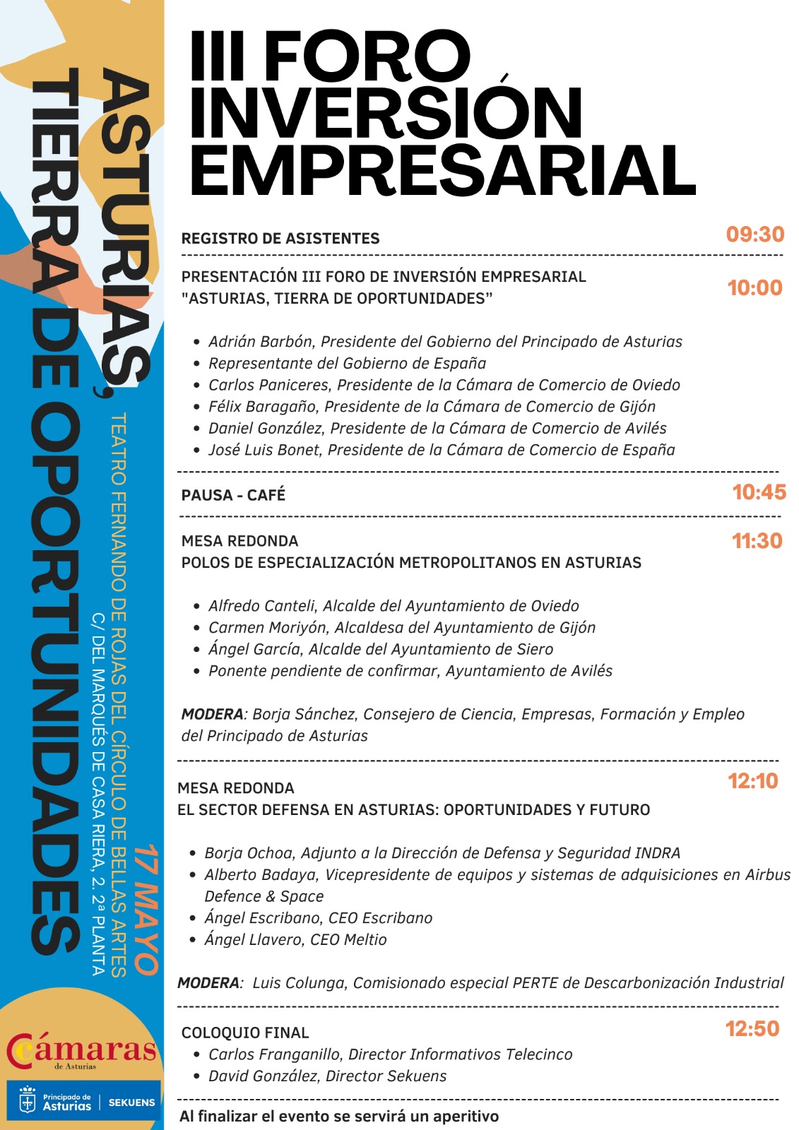 III Foro de Inversión Empresarial “Asturias tierra de oportunidades”