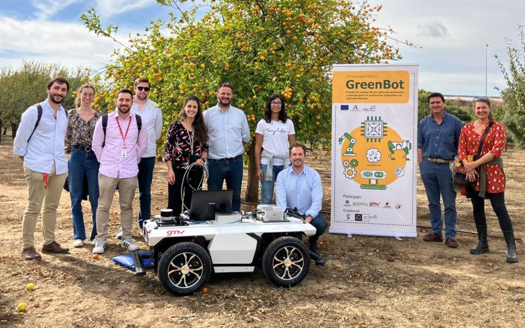 Greenbot, el robot agrícola capaz de localizar y eliminar malas hierbas, toma forma en la ETSIA