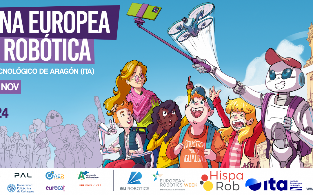 Inscríbete en la Jornada de HispaRob ERW2024: “Robótica e Inteligencia Artificial”