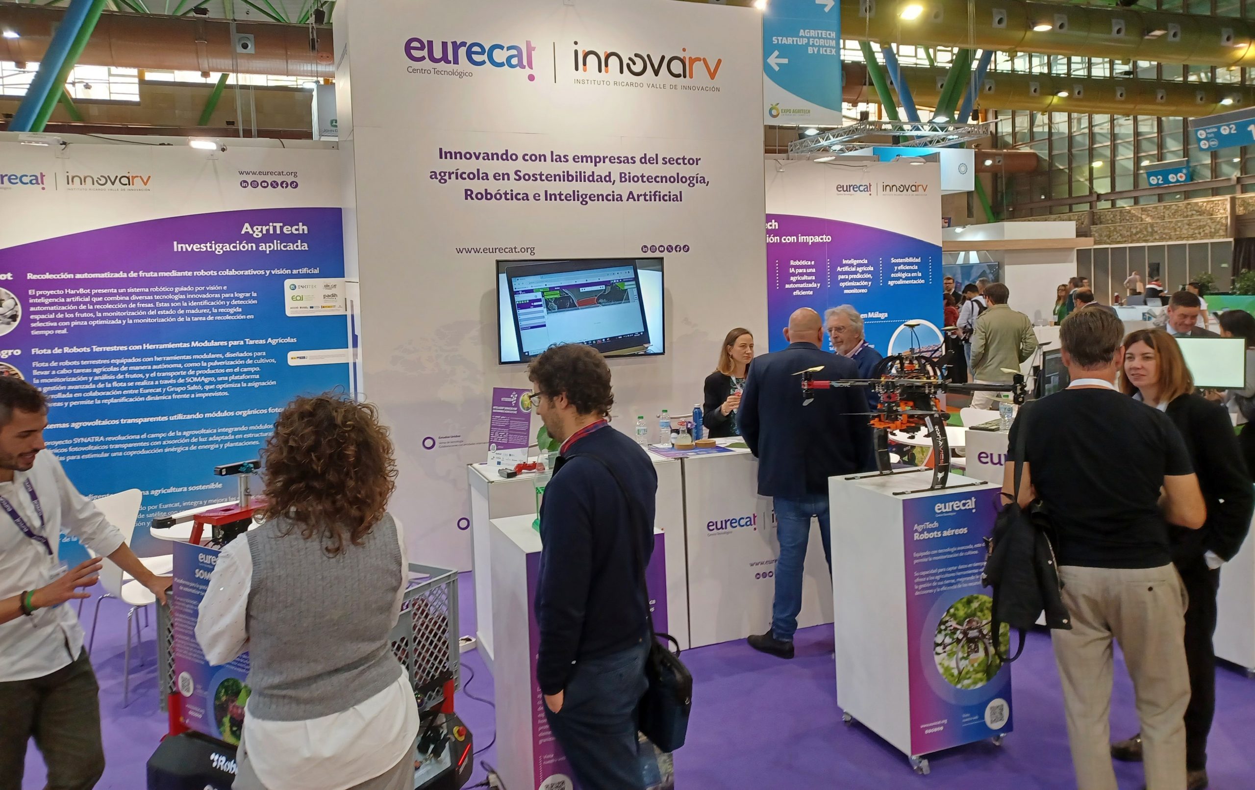 Eurecat avanza tecnologías en robótica para el sector agrario